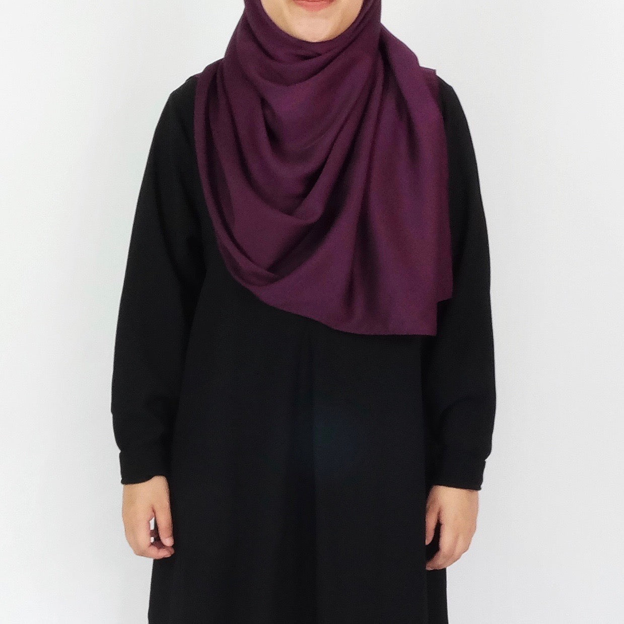 Matte Satin : Burgundy