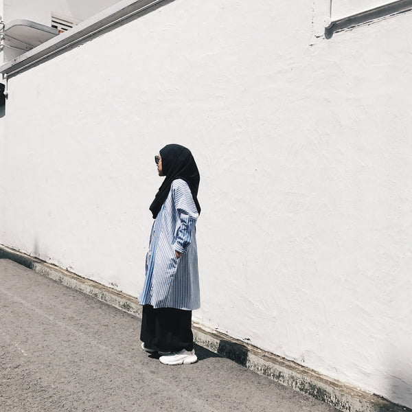 Oversized Tunic : Stripes