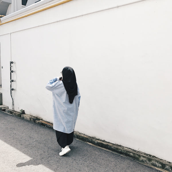 Oversized Tunic : Stripes