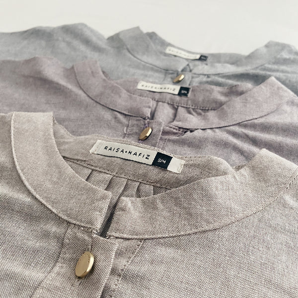 Oversized Shirt - Beige