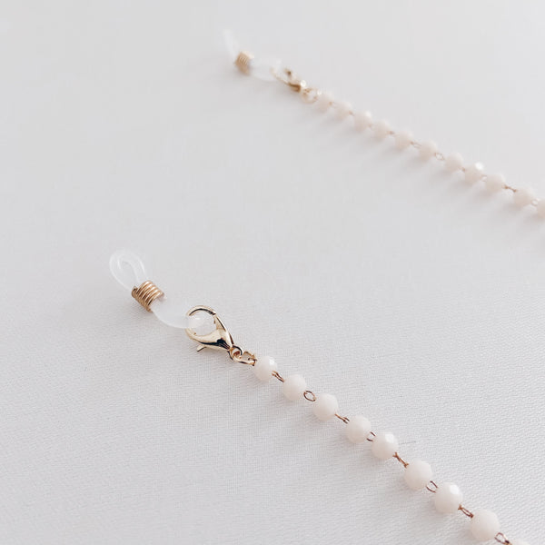 Mask Chain : Blush Beads