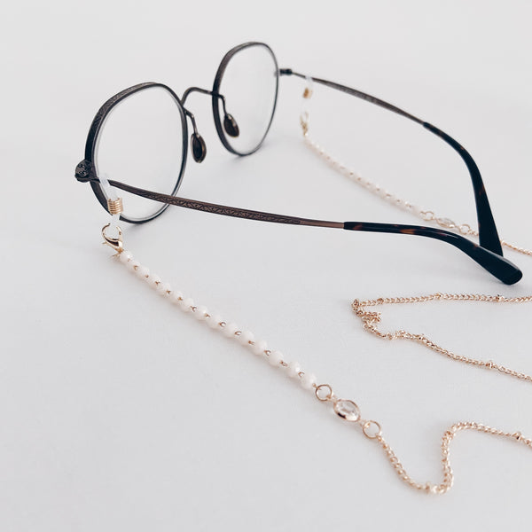 Mask Chain : Blush Beads