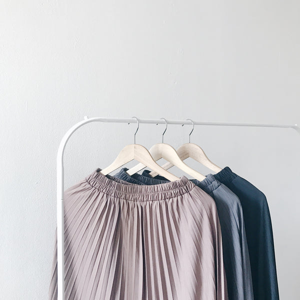 Pleated Skirt : Mocha