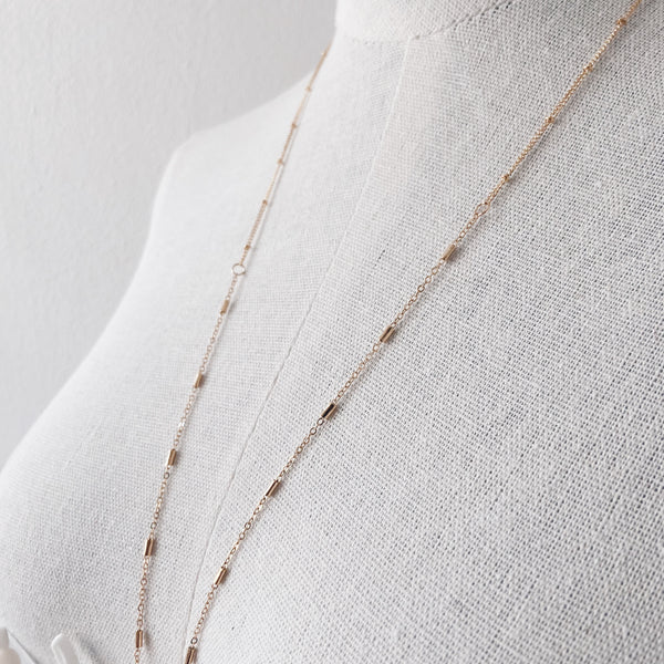 Mask Chain : Gold Beads