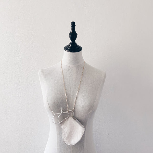 Mask Chain : Blush Beads