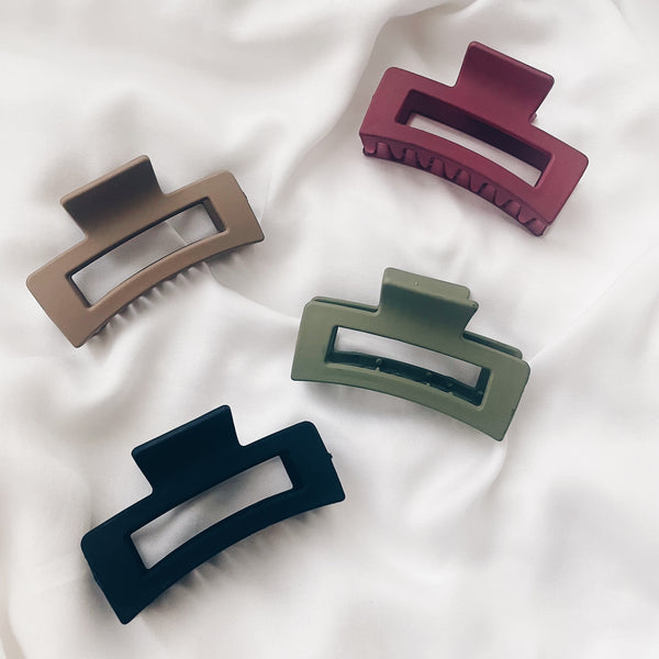 Hair Claw : Black & Brown