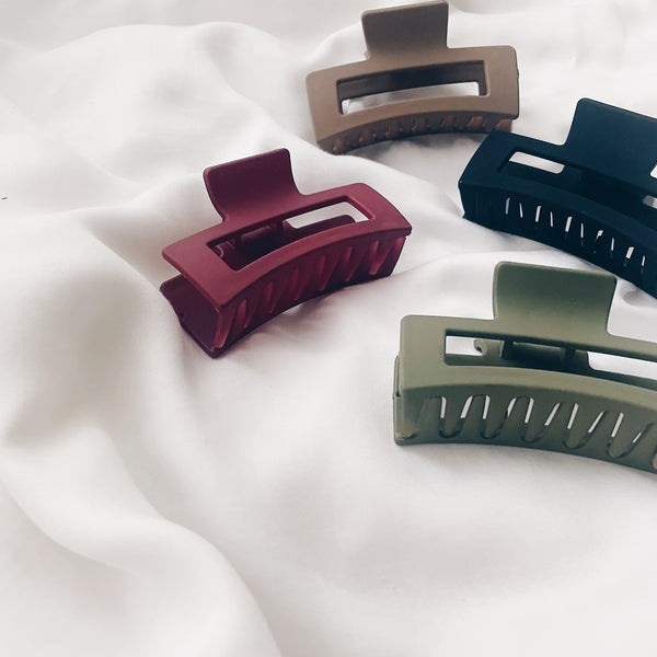 Hair Claw : Black & Brown