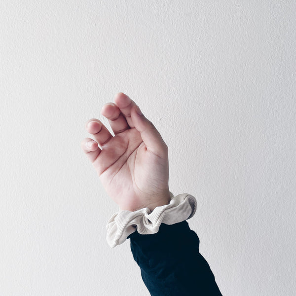 Scrunchie : Olive & Pink