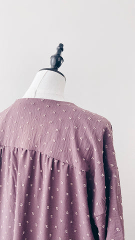 The Dotted Dress : Rose Mauve