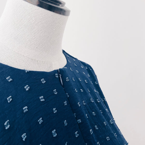 The Dotted Dress : Navy