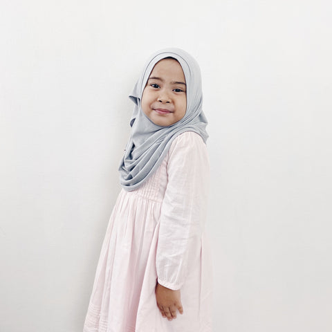 KIDS Jersey Double-Loop : Light Grey