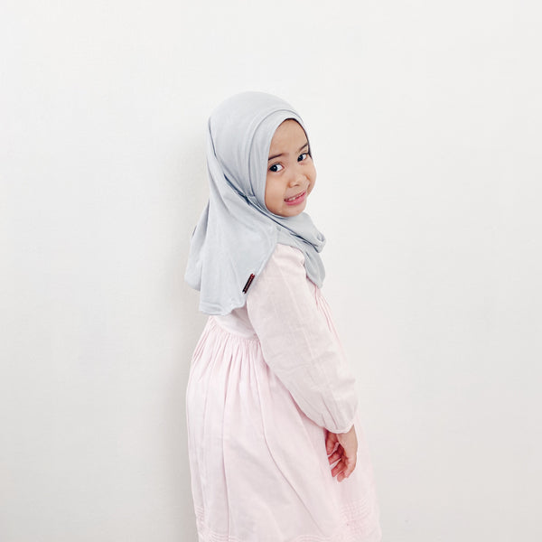 KIDS Jersey Double-Loop : Light Grey