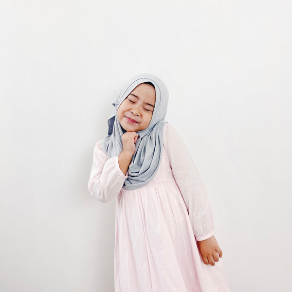 KIDS Jersey Double-Loop : Light Grey