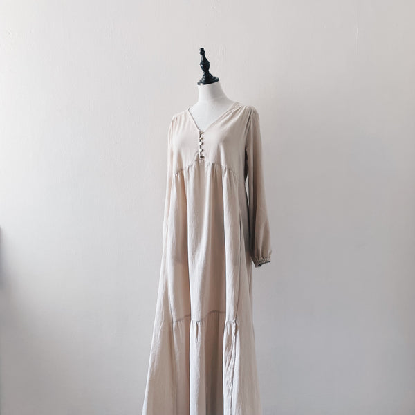 Tier Dress : Sand