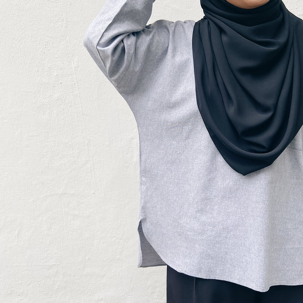 Oversized Shirt - Ash