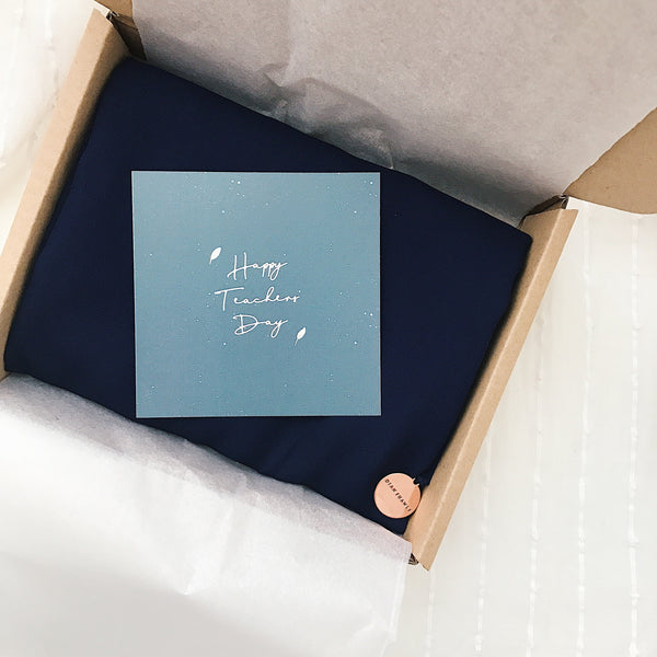 Teachers' Day Card : A (with box)