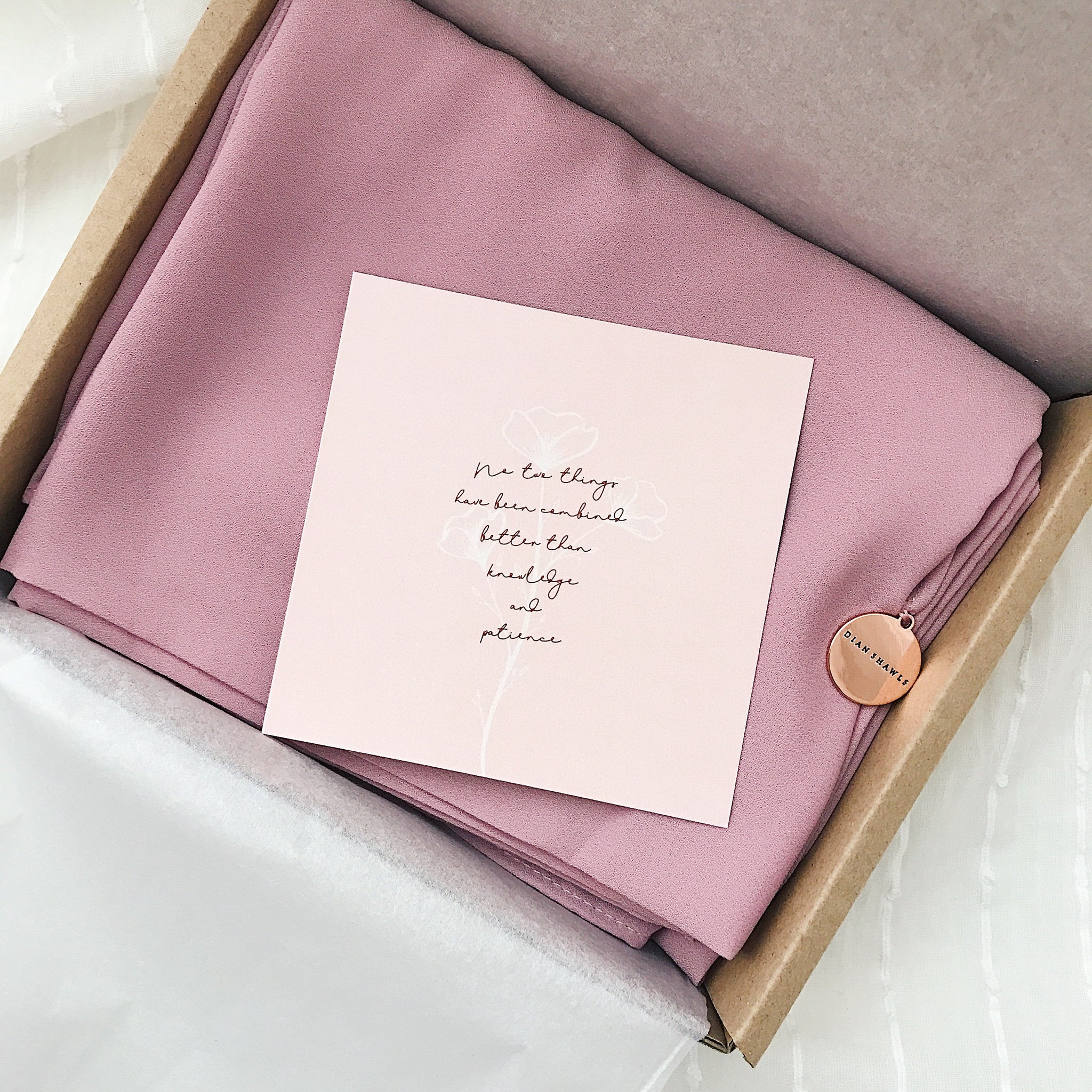 Premium Chiffon with Card