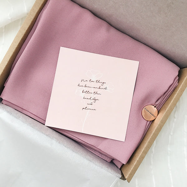 Premium Chiffon with Card