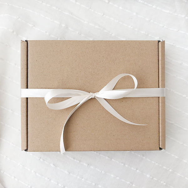 Matte Satin Shawl with Card