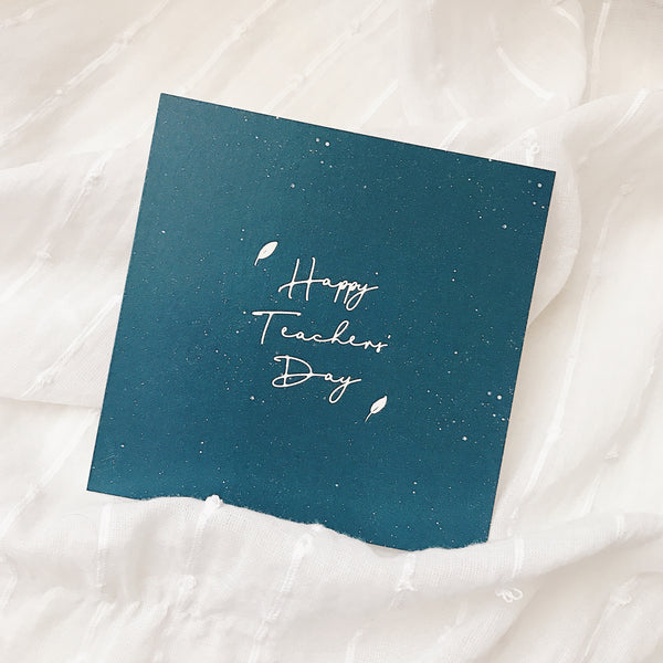 Teachers' Day Card : A