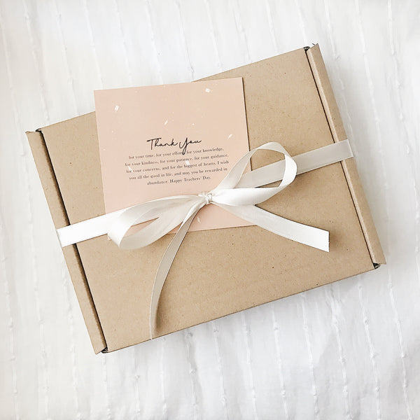 Teachers' Day Card : F (with box)