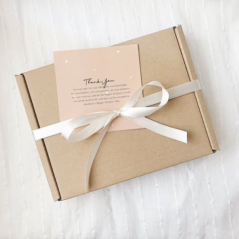 Teachers' Day Card : F (with box)