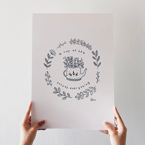 Wall Art : Cup of Tea