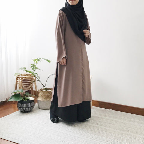 Midi Slit Dress : Hazel