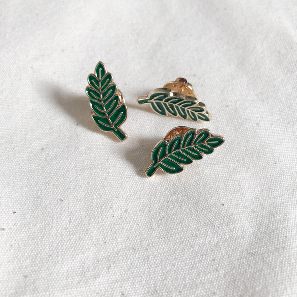 Enamel Pin : Leaf