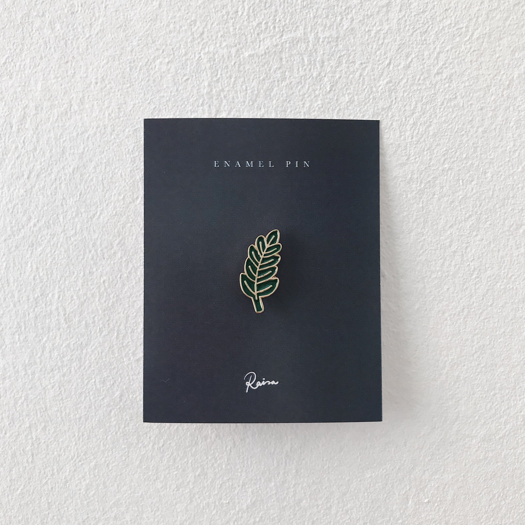 Enamel Pin : Leaf