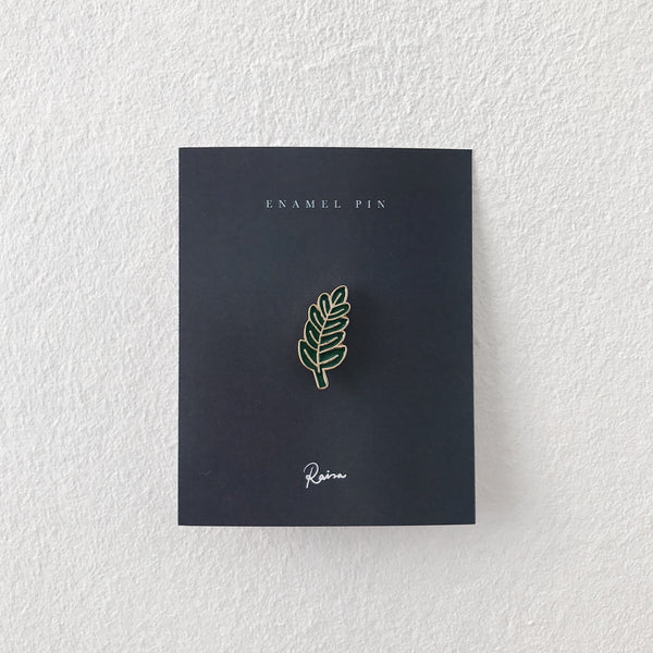 Enamel Pin : Leaf