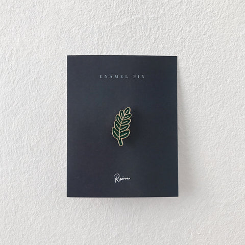 Enamel Pin : Leaf