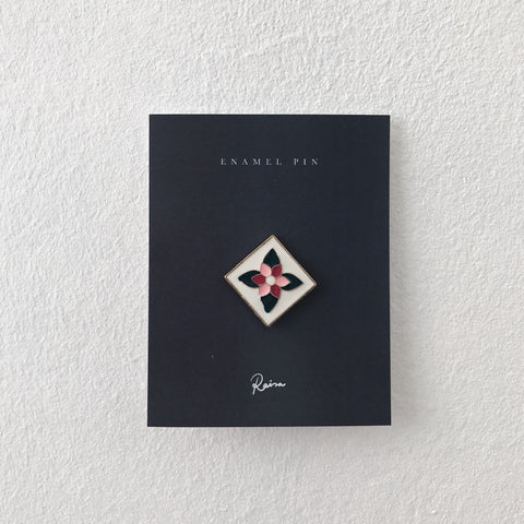 Enamel Pin : Peranakan Tile (A)