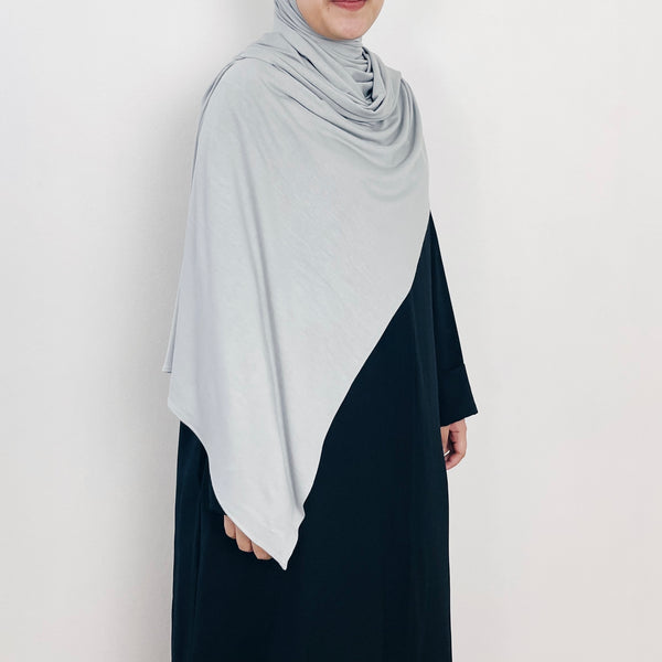 Instant Shawl : Light Grey