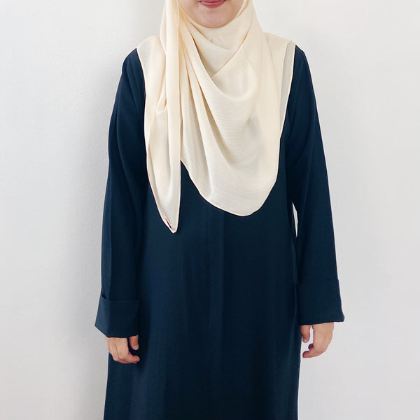 Textured Satin : Ivory