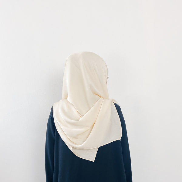 Textured Satin : Ivory