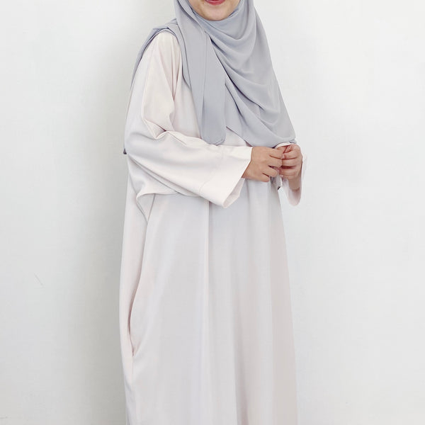 Premium Chiffon : Light Grey