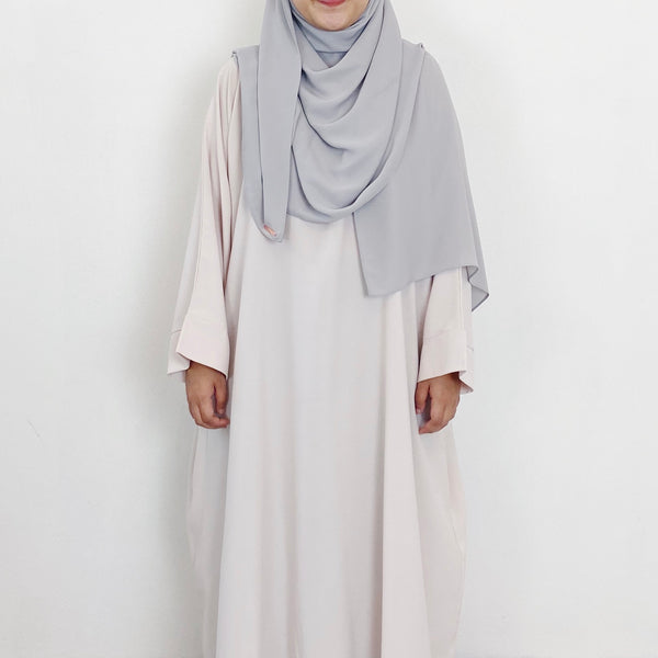 Premium Chiffon : Light Grey