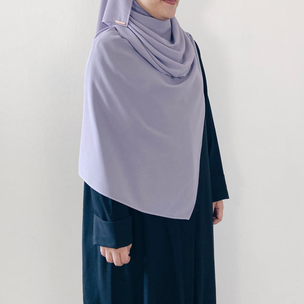 Tie-Back Shawl : Lavender