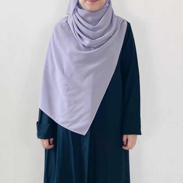 Tie-Back Shawl : Lavender