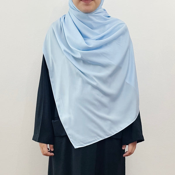 Super Wide Shawl (MS) : Light Blue