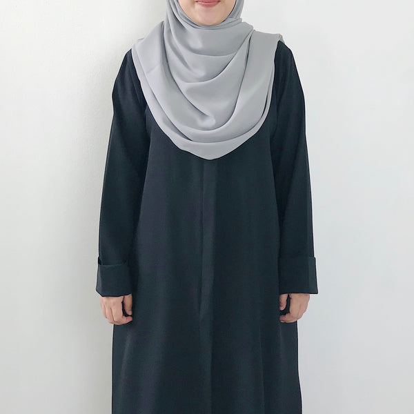 Korean Chiffon : Light Grey