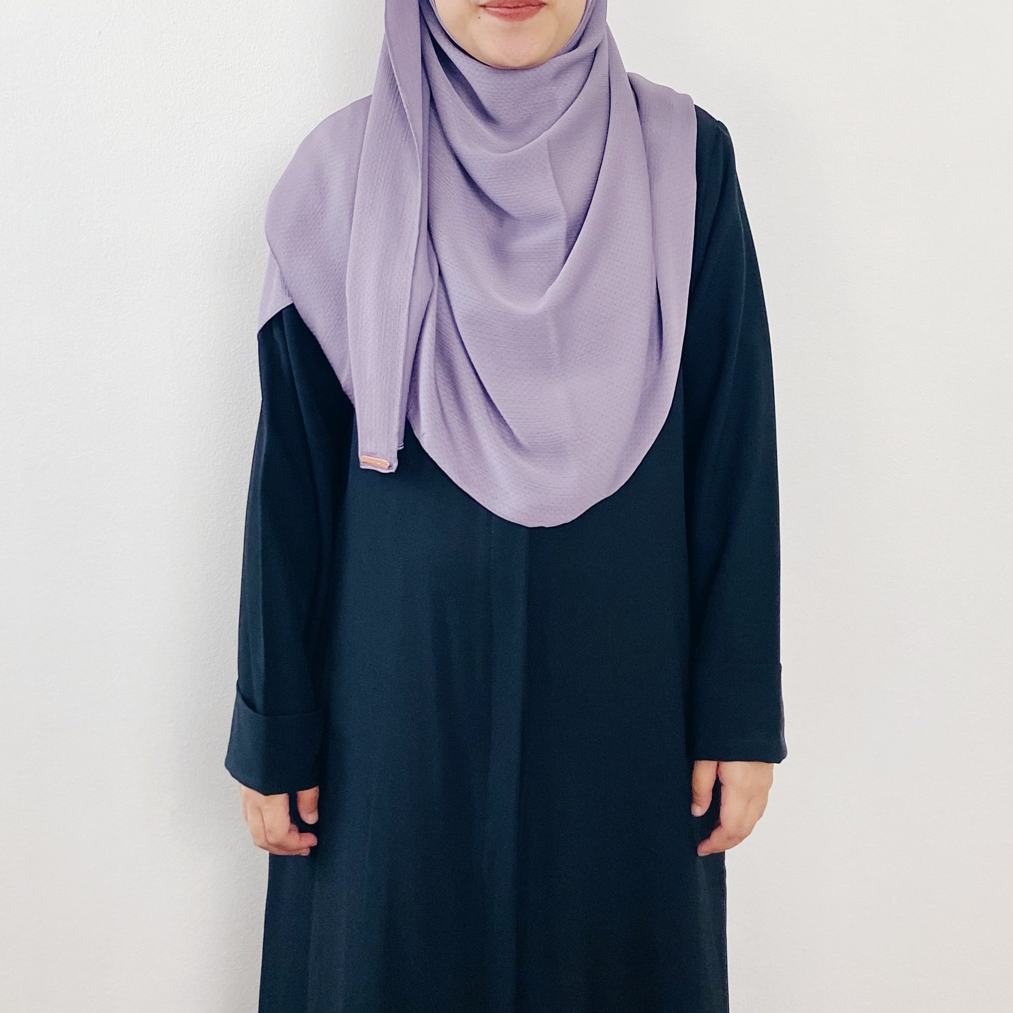 Textured Satin : Lilac