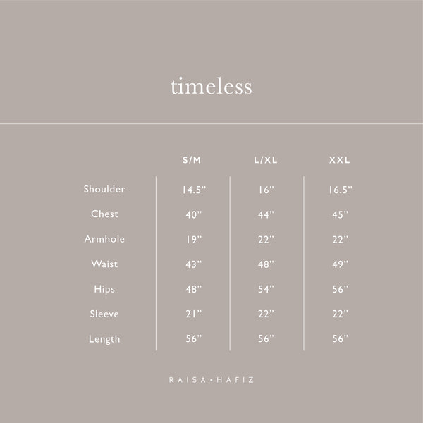 Capsule Collection : Timeless