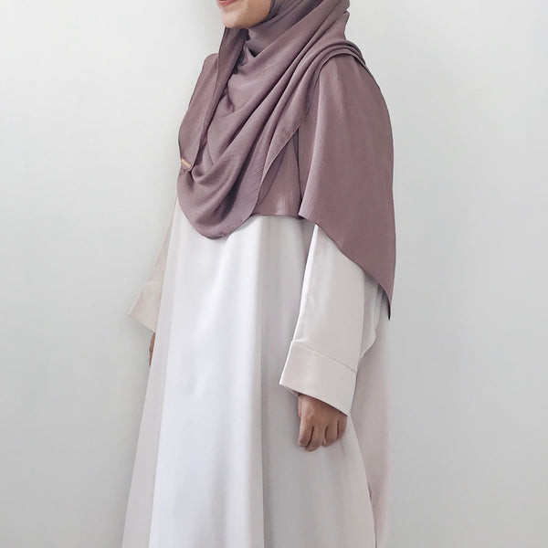 AS/IS - Textured Satin : Mauve