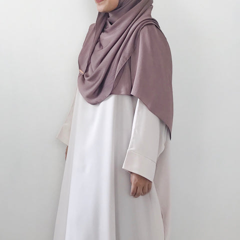 AS/IS - Textured Satin : Mauve