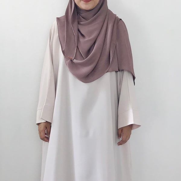 AS/IS - Textured Satin : Mauve