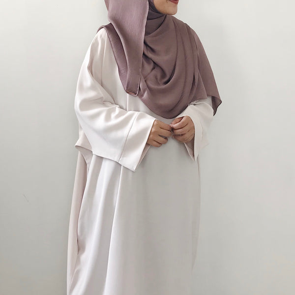 AS/IS - Textured Satin : Mauve