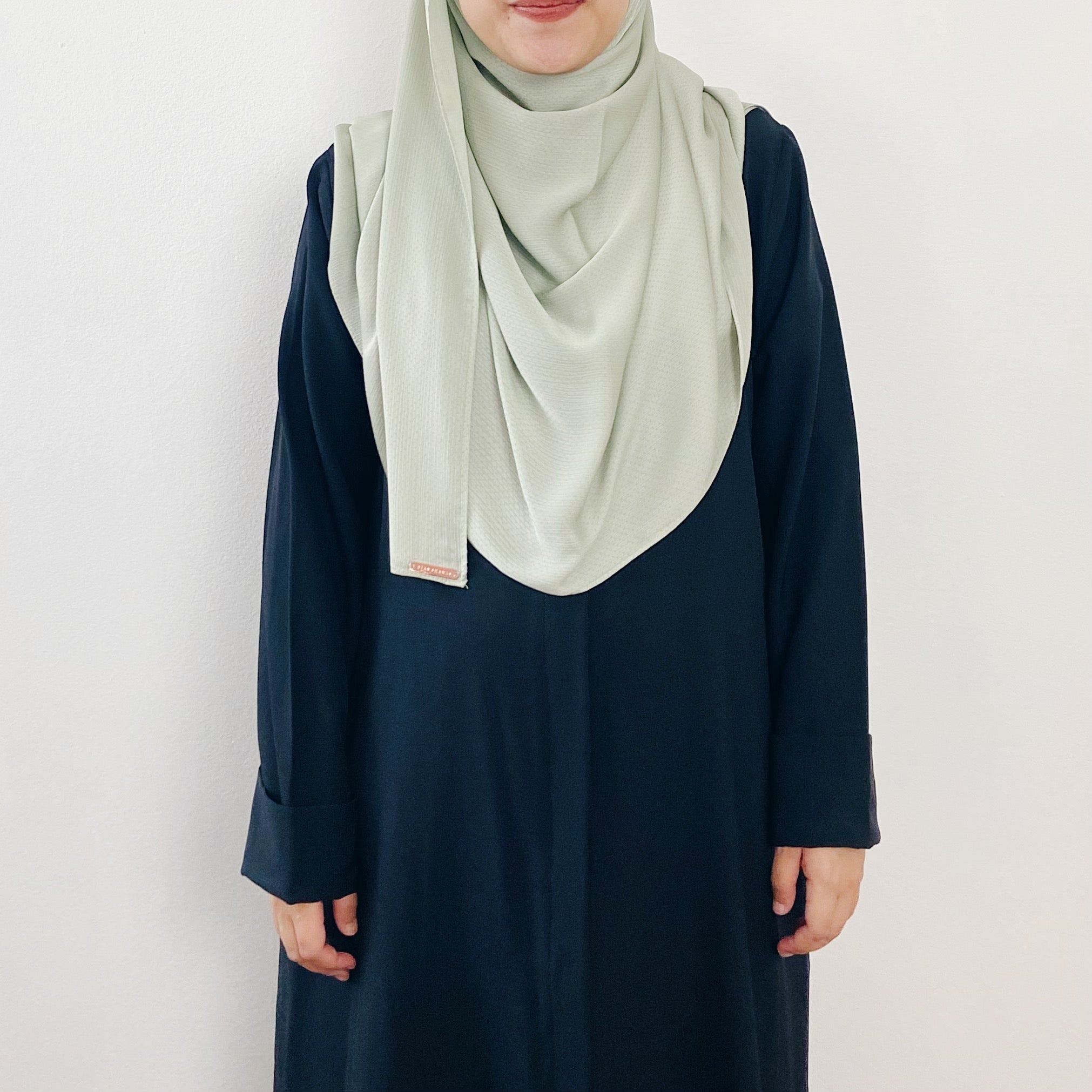 Textured Satin : Mint