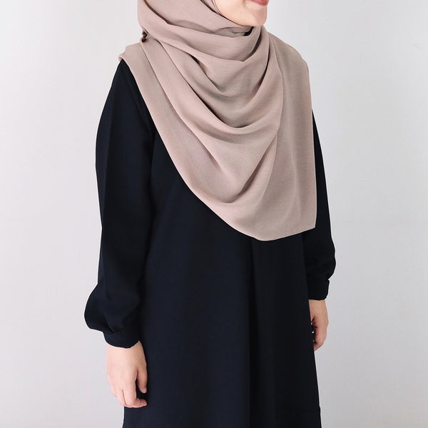 Textured Chiffon : Mocha